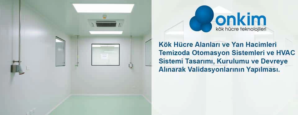 Onkim kök hücre temiz oda otomasyon sistemleri.